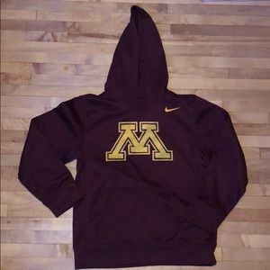 nike u of m hoodie (kids)